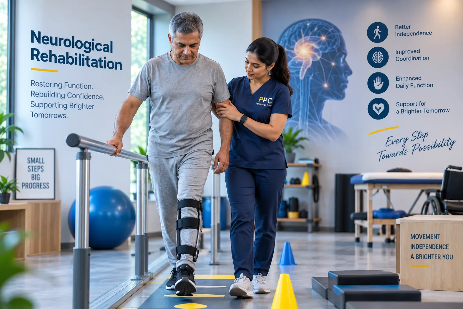 Neurological rehabilitation at Perfect Physiotherapy Centre